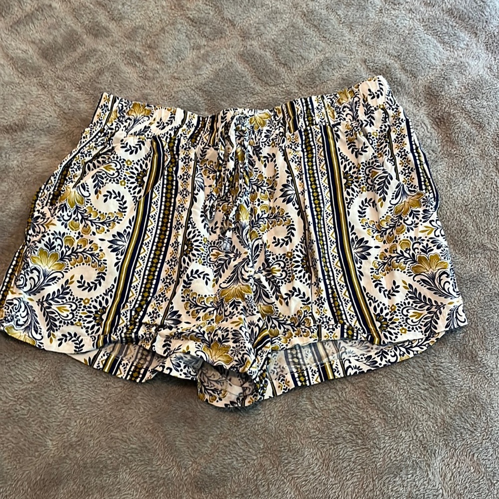 Gypsies and Moondust rayon shorts